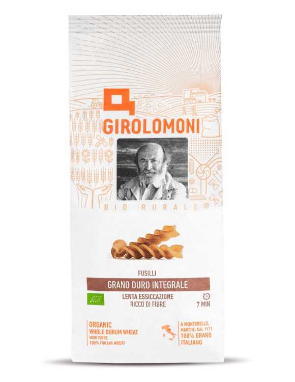 Fusilli di grano duro integrale 500 g / 5 kg - Girolomoni