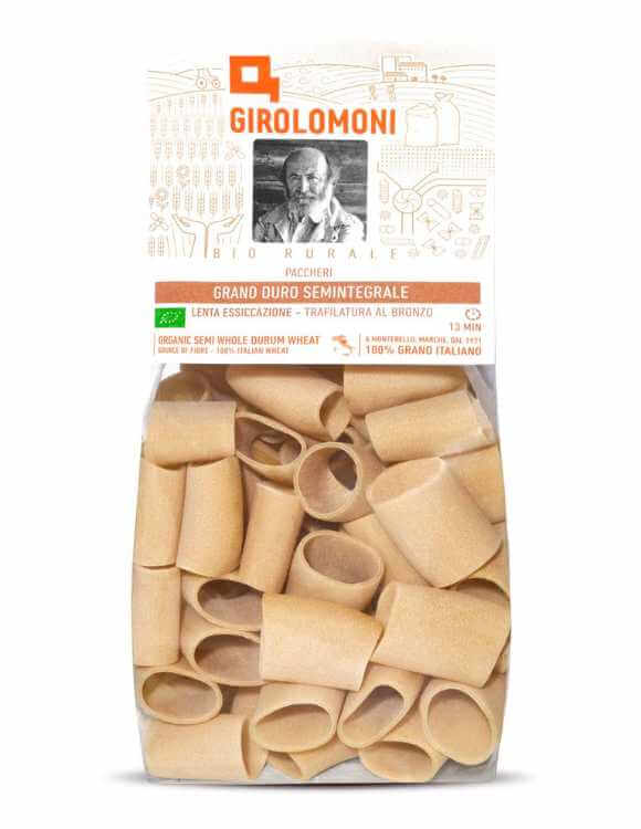 Paccheri di grano duro semintegrale 400 g - Girolomoni