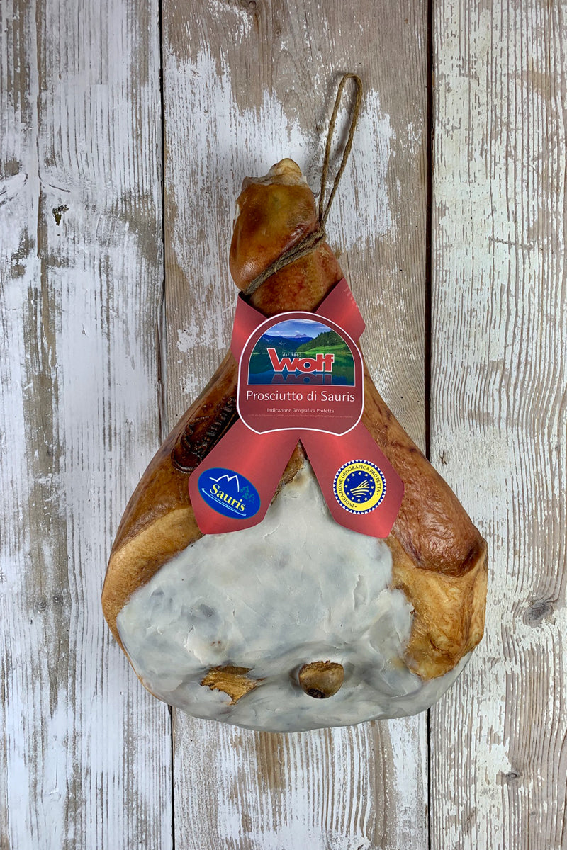 Prosciutto di Sauris IGP 1Kg/1,5Kg/3,2Kg/7,5Kg/9,7Kg - Wolf