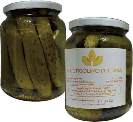Cetriolino di Edina 750 g - Martin