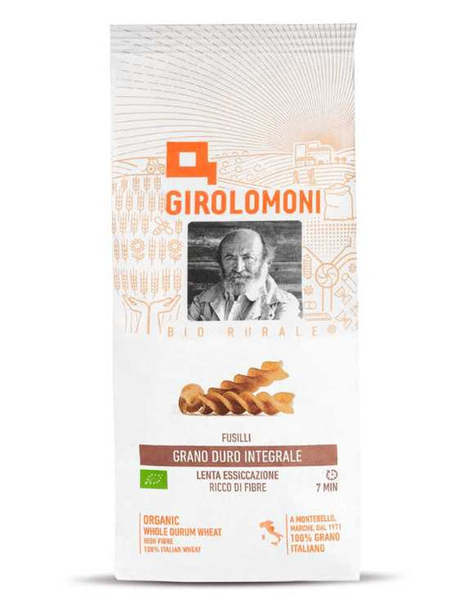 Fusilli di grano duro integrale 500 g / 5 kg - Girolomoni