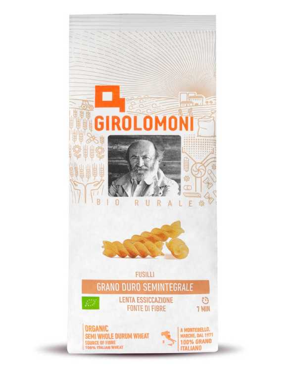 Fusilli di grano duro semintegrale 500 g - Girolomoni
