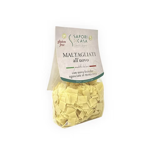 Maltagliati senza glutine all'uovo 250g - Iacoponi