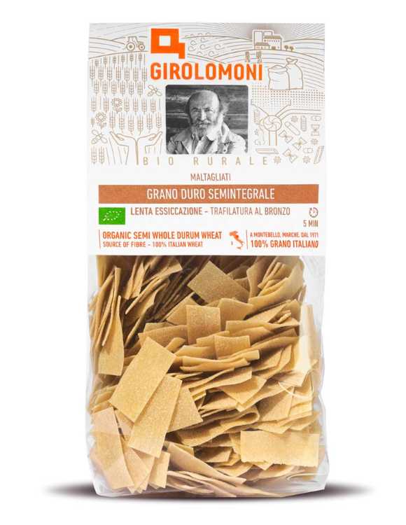 Maltagliati di grano duro semintegrale 400 g - Girolomoni