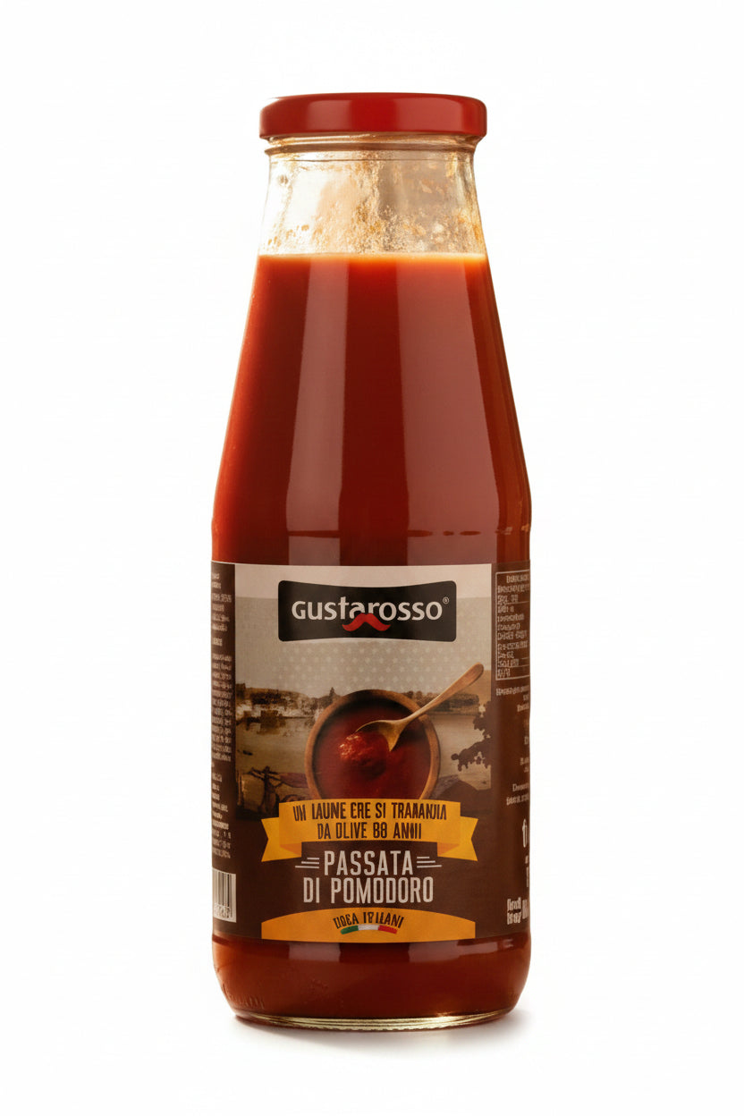 Passata di Pomodoro 100% italiano 680 g - Gustarosso