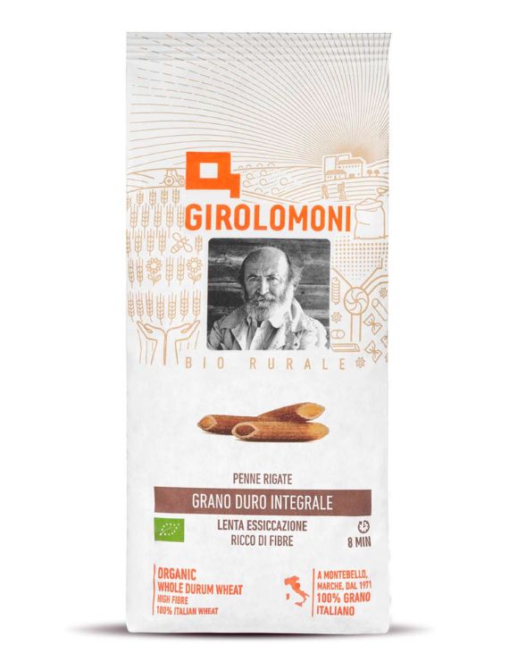 Penne rigate di grano duro integrale 500 g / 5 kg - Girolomoni