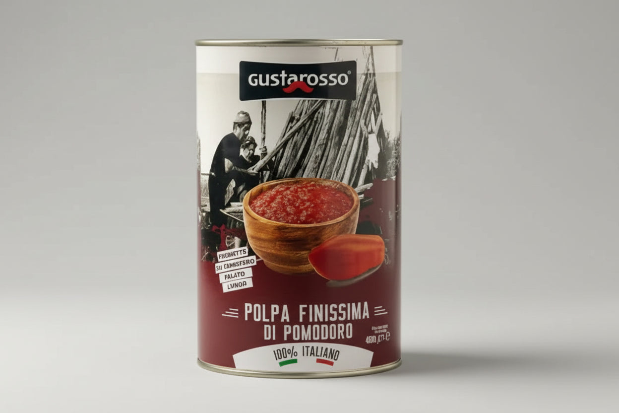 Polpa finissima di Pomodoro 4 kg - Gustarosso
