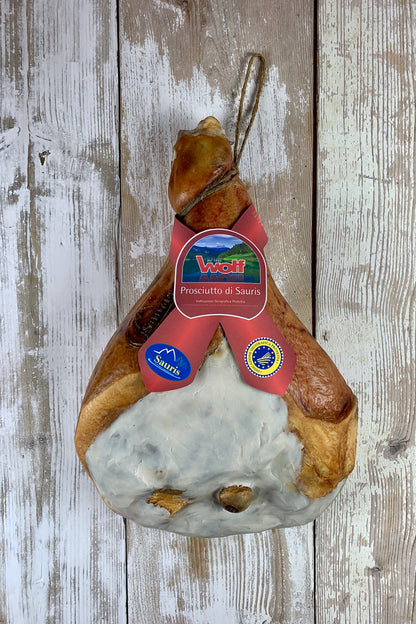 Prosciutto di Sauris IGP 1Kg/1,5Kg/3,2Kg/7,5Kg/9,7Kg - Wolf