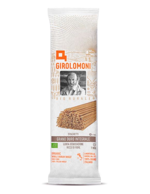 Spaghetti di grano duro integrale 500 g / 5 kg - Girolomoni