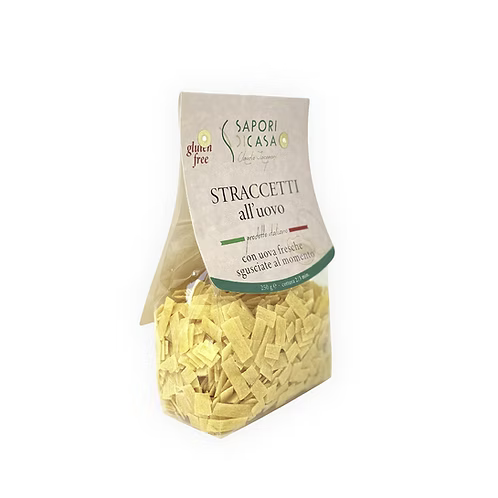 Straccetti senza glutine all'uovo 250g - Iacoponi