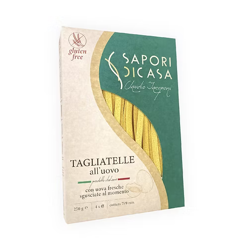 Tagliatelle senza glutine all'uovo 250g - Iacoponi