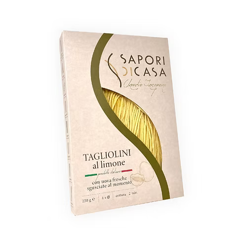 Tagliolini all'uovo, al limone 250g - Iacoponi