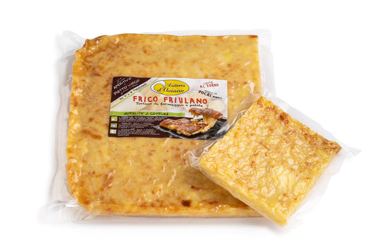 Frico friulano latteria d’Aviano piastra family 1Kg - Del Ben